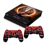 Skin Ps4 Slim Adesivo Playstation 4 Spider Man No Way Home