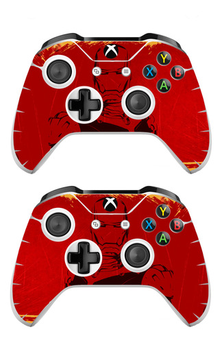 Skin Para Controles Xbox One Modelo (30401cxo) Iron