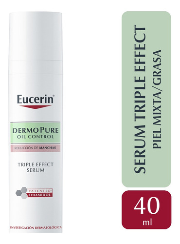 Serum Triple Efecto Eucerin Dermopure Oil Control 40 Ml