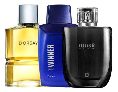 Perfume Dorsay + Winner + Musk Yanbal - mL a $605