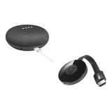 Combo Google Home Mini + Chromecast 2 Asistente Virtuales