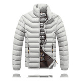 Chaqueta Parka Hombre Mujer Impermeable Ymoss Luminic Gris