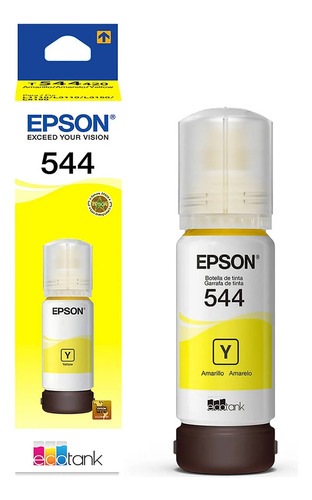 Refil Garrafa De Tinta Epson 544 L3110/l3150/l3160 Original