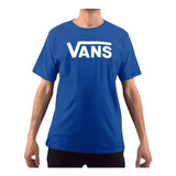 Remera Vans Modelo Classic Azul Estampa Nueva Coleccion