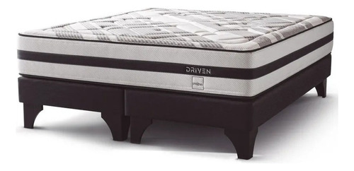 Cama Europea Driven Super King 2.00 X 2.00 Color Negro