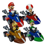 Carro Mario Bros Carritos De Fricción Mariokart 