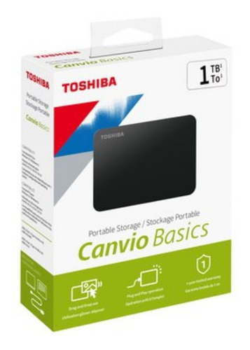 Disco Duro Externo Toshiba 1tb Tera Original