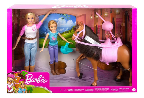 Barbie Y Chelsey Diversion Y Lecciones De Equitacion