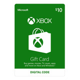 Tarjeta Xbox Live 10$ Código Digital