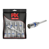 10x Plug Cannon Macho - Premium Profissional - Série Mola