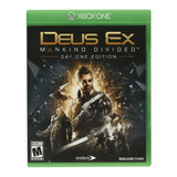 Deus Ex Day One Edition - Xbox One - Usado