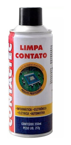Limpa Contato Eletrônico Spray Contatec 350 Ml Implastec