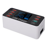 Estación De Carga Multipuerto Usb 40w 8 6xusb 1xqc3.0 1xpd