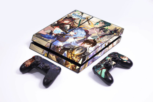 Skin Para Ps4 Fat Genshin Impact Personagens