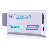 Convertidor Wii A Hdmi Tizopo, Adaptador Wii Hdmi, Salida, V