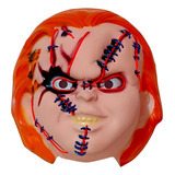 Mascara Led  De Chucky Halloween Disfraz Para Fiesta