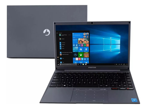 Notebook Positivo Motion C4120d Celeron 4gb 120gb Ssd 14 