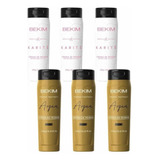 Kit X6 Cremas De Peinar Argan Y Karite Bekim