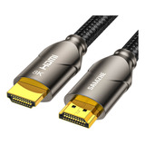 Cable Hdmi 2.1 8k 60hz 4k 120hz Earc Dolby Pvc Mallado 10 M