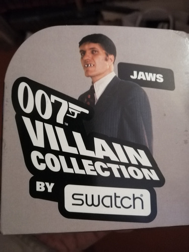 James Bond 007 / Reloj Swatch Villain Collection Jaws