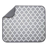 Tapete Absorbente Para Fregadero De Cocina, Mesa Gris