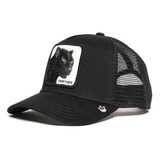 Gorra De Malla Con Protección Solar Y Bordado De Animales .