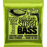 Cuerdas De Bajo Ernie Ball Regular Slinky 50-105