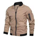 Chamarra Bomber De Talla Grande Para Hombre, Ropa De Calle