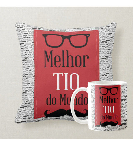 Kit Presente Criativo Para Tio - Melhor Tio Do Mundo