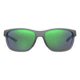 Lentes De Sol Para Hombre Under Armour/gris Mate