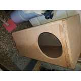 Caja Cajon Acustica Sellada Para 2 Parlantes  Doble 40x44x85