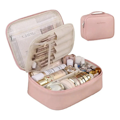 Neceser De Viaje Cosmetiquera Neceser Impermeable Estuche Para Maquillaje Portátil | MercadoLibre