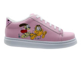 Tenis Para Niña Mujer Juvenil Diseño Garfield Y Odie 