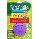 Brinquedo Cães Porta Petisco Macaquinho G Cor Lilás