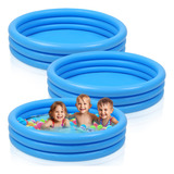 Piscina Inflable Para Niños Pequeños Paquete De 3 Unidades