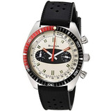 Relógio Bulova Masculino Retro Surfboard 98a252 Cronografo Cor Da Correia Preto Cor Do Bisel Preto Cor Do Fundo White