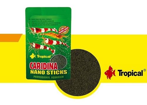 Alimento Para Gambas Caridina Nano Sticks 10 Gramos Tropical