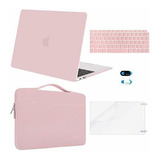 Funda Mosiso Para Macbook Air 13  2022-2018, Rosa