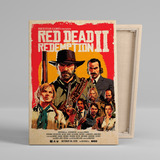 Cuadro Gamer Red Dead Redemption Rdr2 Canvas 45x30 Cm