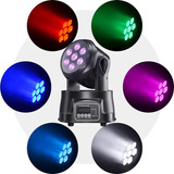 Efectos Luz Led Rgbw 150w Cabezal Movible Láser Dj Luces Dmx