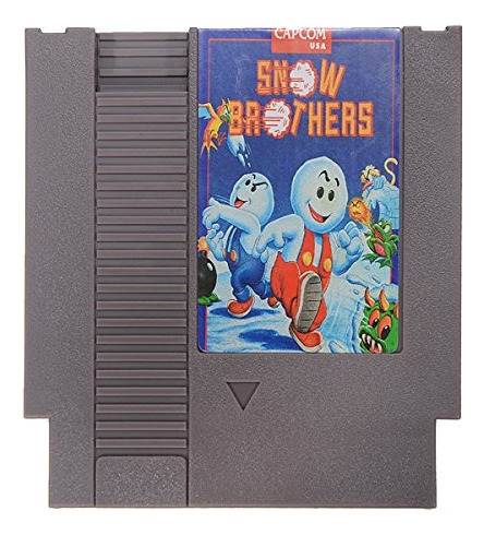 Snow Brothers Nes Nintendo Snow Bros Juego Fisico Clasico