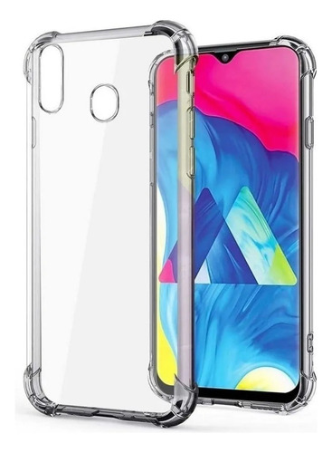 Funda Antigolpes Transparente Para Samsung + Vidrio