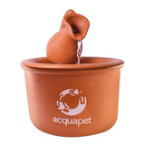 Bebedouro Acquapet Cerâmica - Água Fresca E Saudável Os Pets