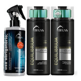 Kit Truss Equilibrium Shampoo Condicionador Uso Obrigatorio