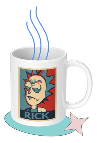Taza Tazon Mug Rick And Morty Diseño 2