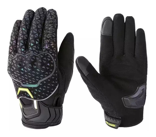 Guantes Moto Brillantes Protecciones Reforzadas Touch Screen