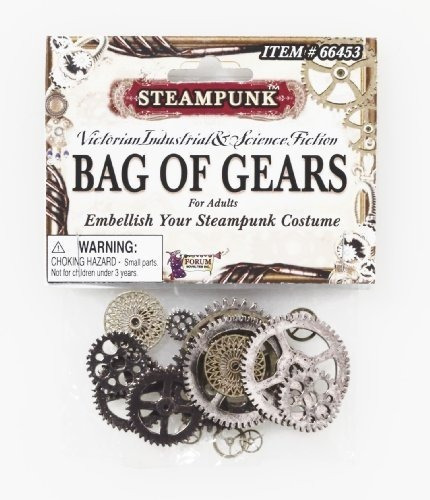 Forum Novedades Hombres Steampunk Victorian Bag Of Gears Acc