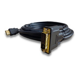 Cabo Dvi-d 24+1 Para Hdmi Monitor Dual Link De 3 Metros