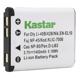 Kastar Batería De Repuesto Para Cámara Digital Olympus Li.