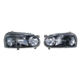 Faros Golf Mk3 1993 - 1998 Fondo Negro 